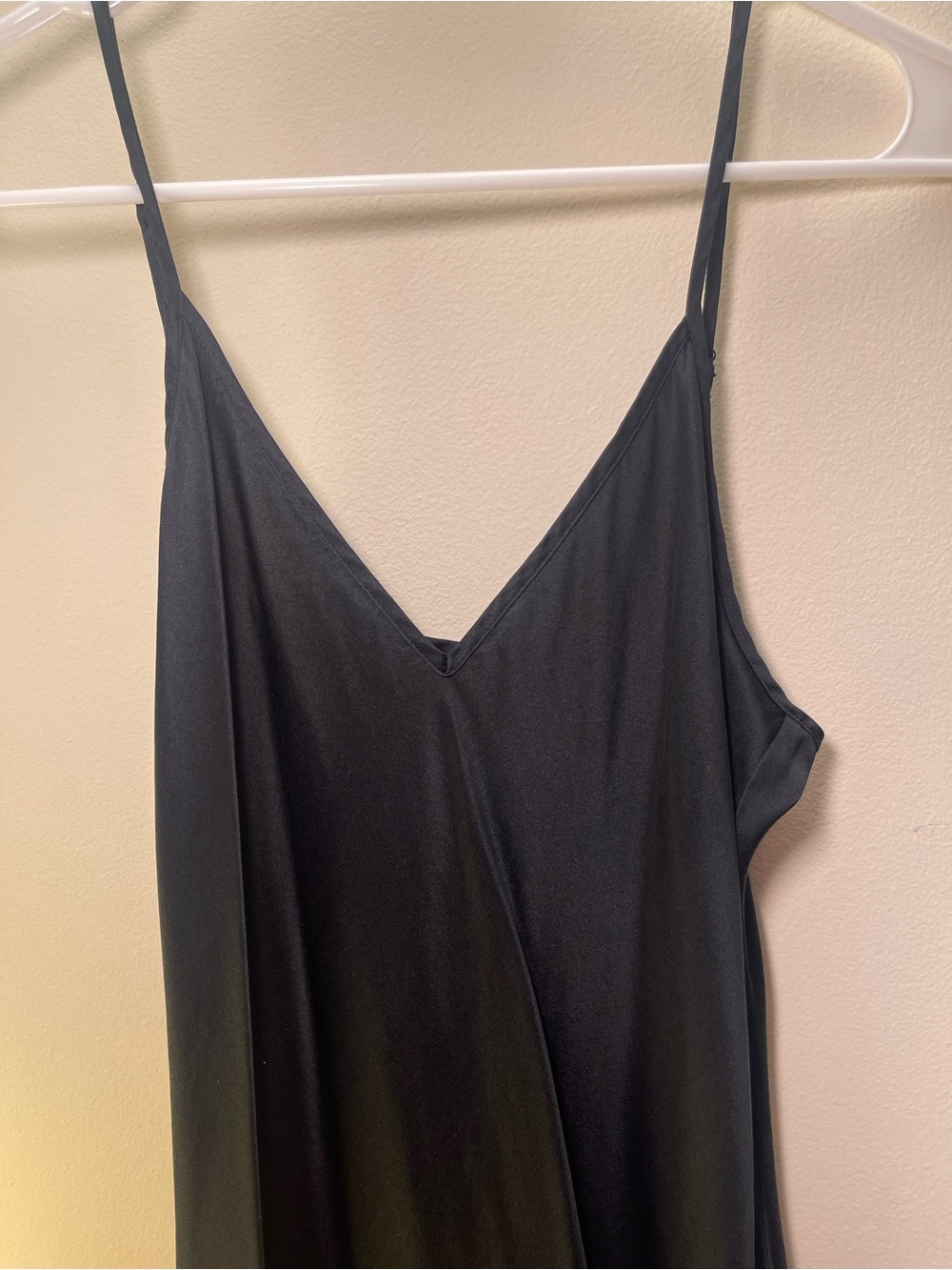 Quince Black Silk Slip Dress Size Small - Picture 8 of 10